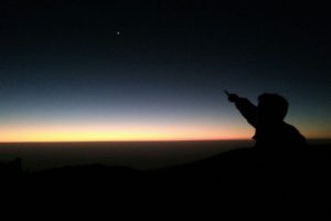 Estrellas en el Teide